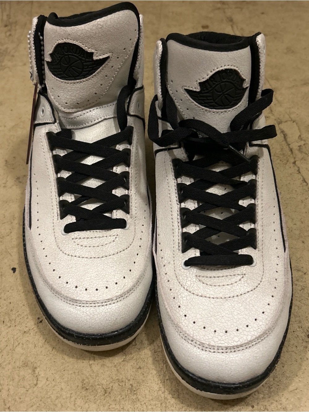 Jordan 2 A Ma Maniere Men’s White and Black High-Top Sneakers